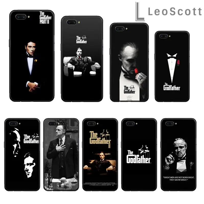 

The Godfather Movie Italian Mafia Phone Case For OPPO R9 R11 R15 R17 RENO Realme S PLUS Normal 2z 3 5 C2 pro Cover Funda Shell