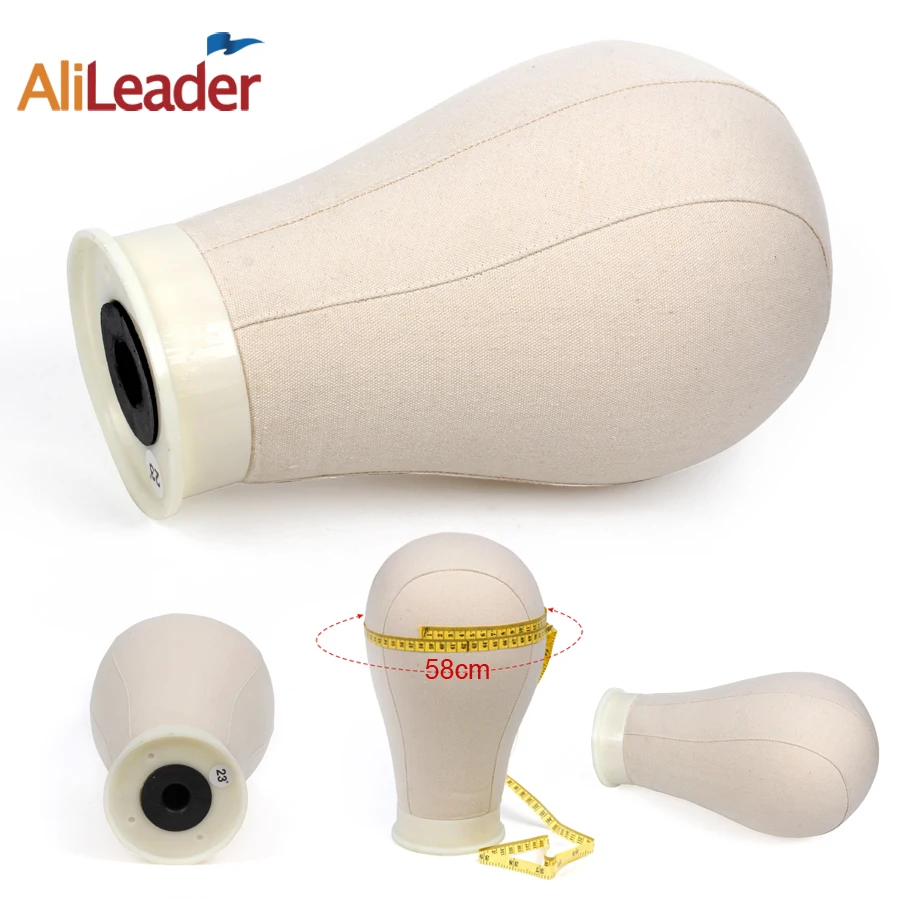Alileader Wig Tripod Stand 125Cm Canvas Head With For Mannequin Adjustable 21~25" Wig-Head-Stand Tpins Gift |