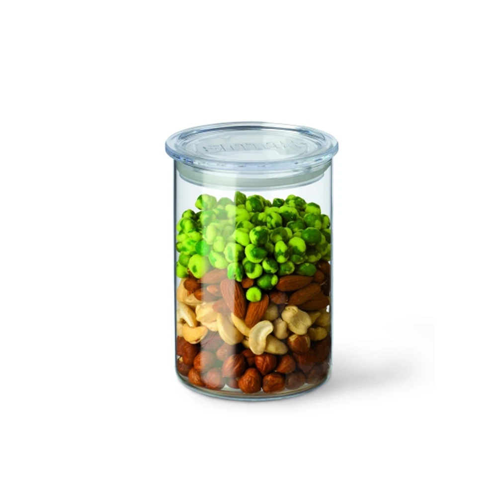 Simax 0.8 L storage jar glass transparent lid For kitchen convenience Bottles Jars Boxes Organization Home Garden | Дом и сад