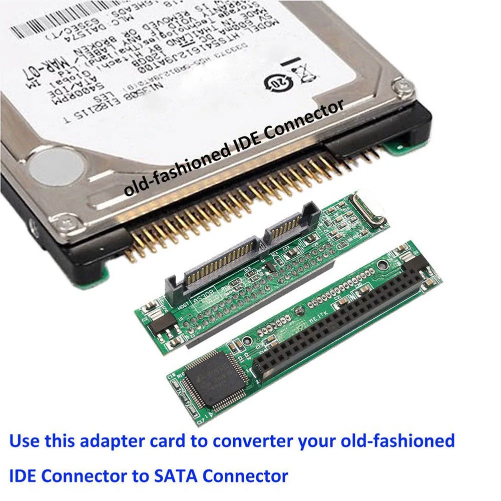 Новинка 1 шт. Универсальный 44 Pin 2 5 дюймов IDE для SATA Ноутбук Жесткий диск адаптер 999 |