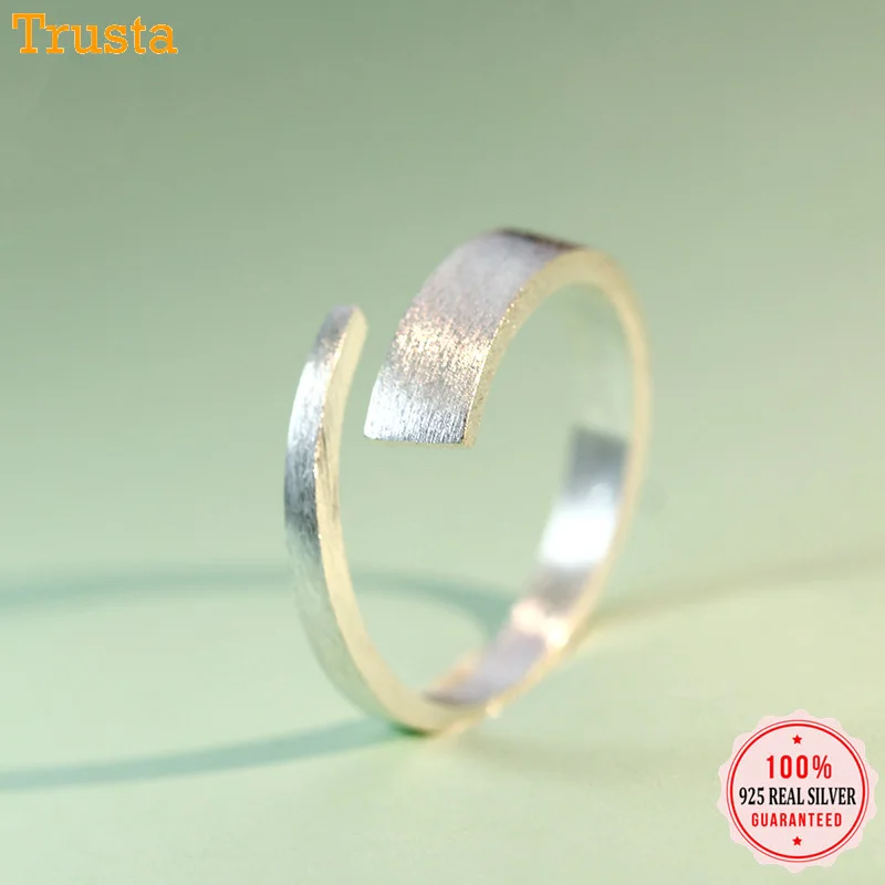 Trustdavis 925 пробы Серебряное милое кольцо на палец для женщин и девушек, женские серебряные 925 ювелирные изделия DS67