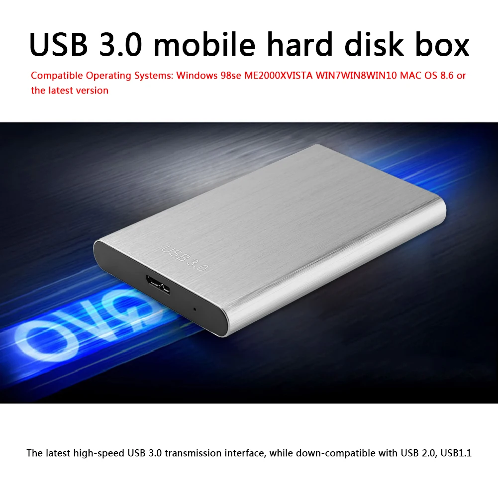 Алюминий 2 5 дюймов SATA III для USB 3 0 Гбит/с внешний корпус жесткого диска жесткий диск