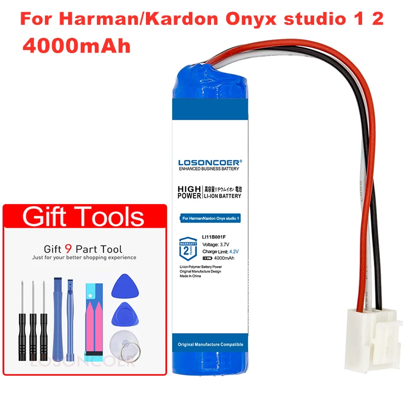 Новый аккумулятор LI11B001F 4000 мАч для Harman Kardon Onyx studio 1 Studio 2 и 3 динамик литий