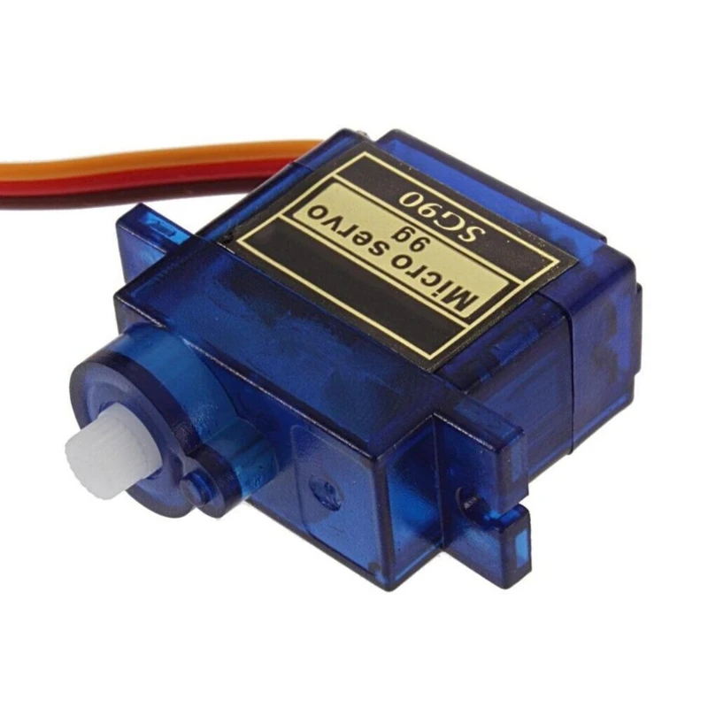 Y1AE 2Pieces SG90 9G Micro Servo Motors Replacement Motor Kit for RC Helicopter Car Boat Glider Robot Arm Control with | Электроника