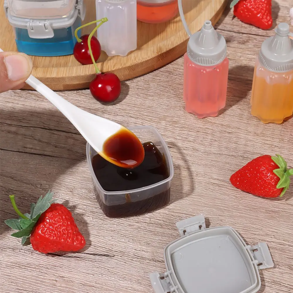 Коробки для приправ Bento 4 шт./компл. бутылка соуса мини-аксессуары барбекю и