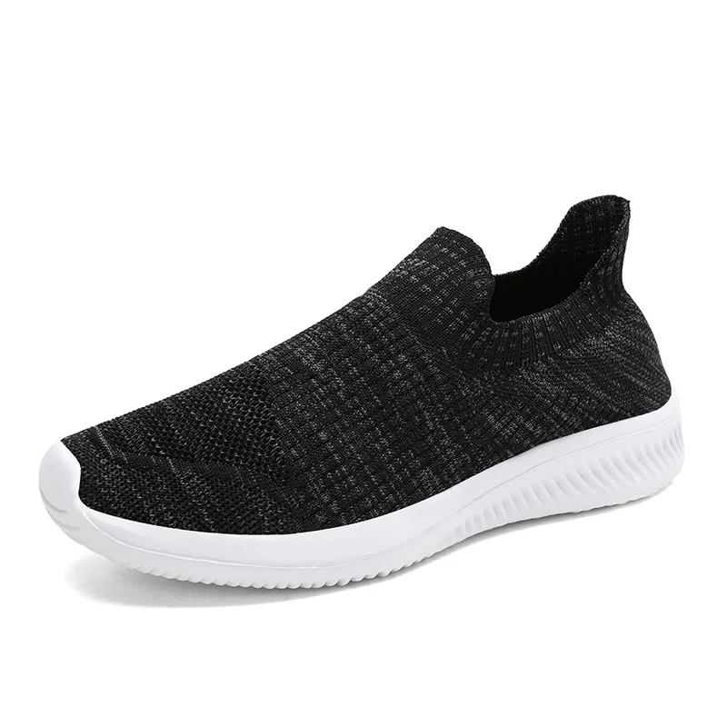 

2021 Hot Sale Comfortable Casual Sports Shoes Men Sock Mouth Walking Sneakers Soft Summer Big Size 39-46