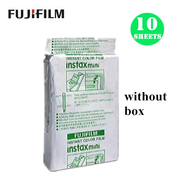 Белая пленка Fujifilm Instax Mini 9 3 дюйма 10 20 30 40 50 60 100 листов для камеры моментальной печати Polaroid FUJI Mini 9 8 7s 70 90 - Цвет: 10 sheets
