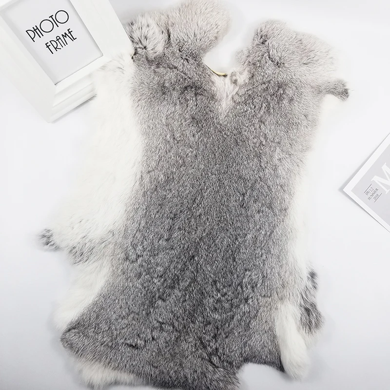 Натуральный натуральный мех кролика распродажа оптом пушистый украшение для