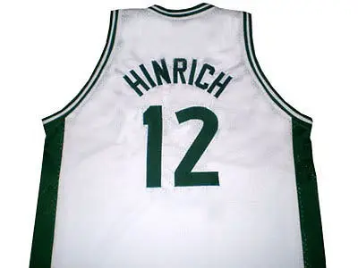 

12 KIRK HINRICH Michigan Wolverines Throwback Basketball Jerseys, Men's Double Stitched Embroidery Jersey