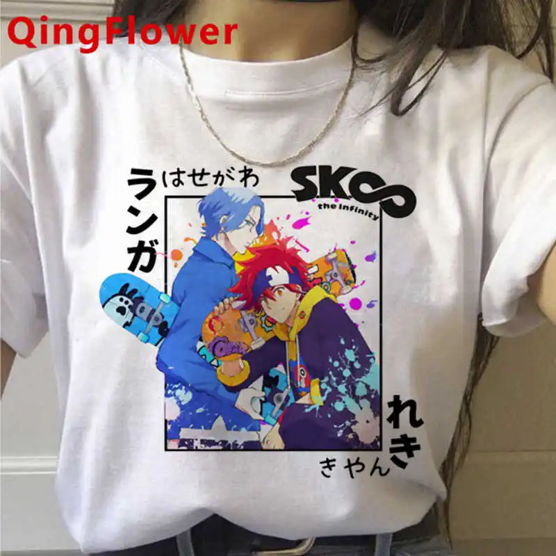 

Sk8 the Infinity tshirt male harajuku grunge kawaii aesthetic summer top t shirt kawaii harajuku kawaii