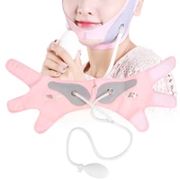 new product inflatable breathable v face mask lifting masseter muscle contraction chin sleep bandage small face artifact pink m