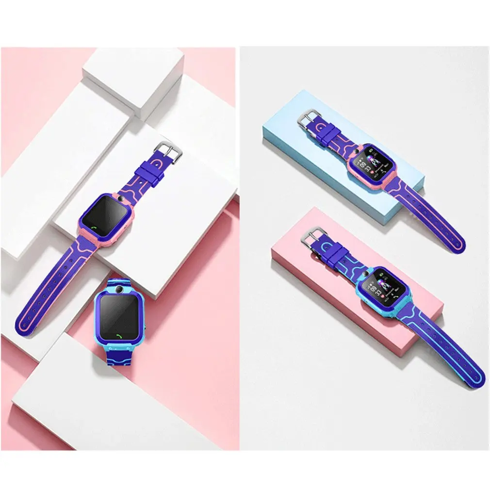 

Anti Lost Q12 Kids smart Watch kids OLED Child kids Tracker SOS Monitoring Positioning baby watch Compatible IOS & Android