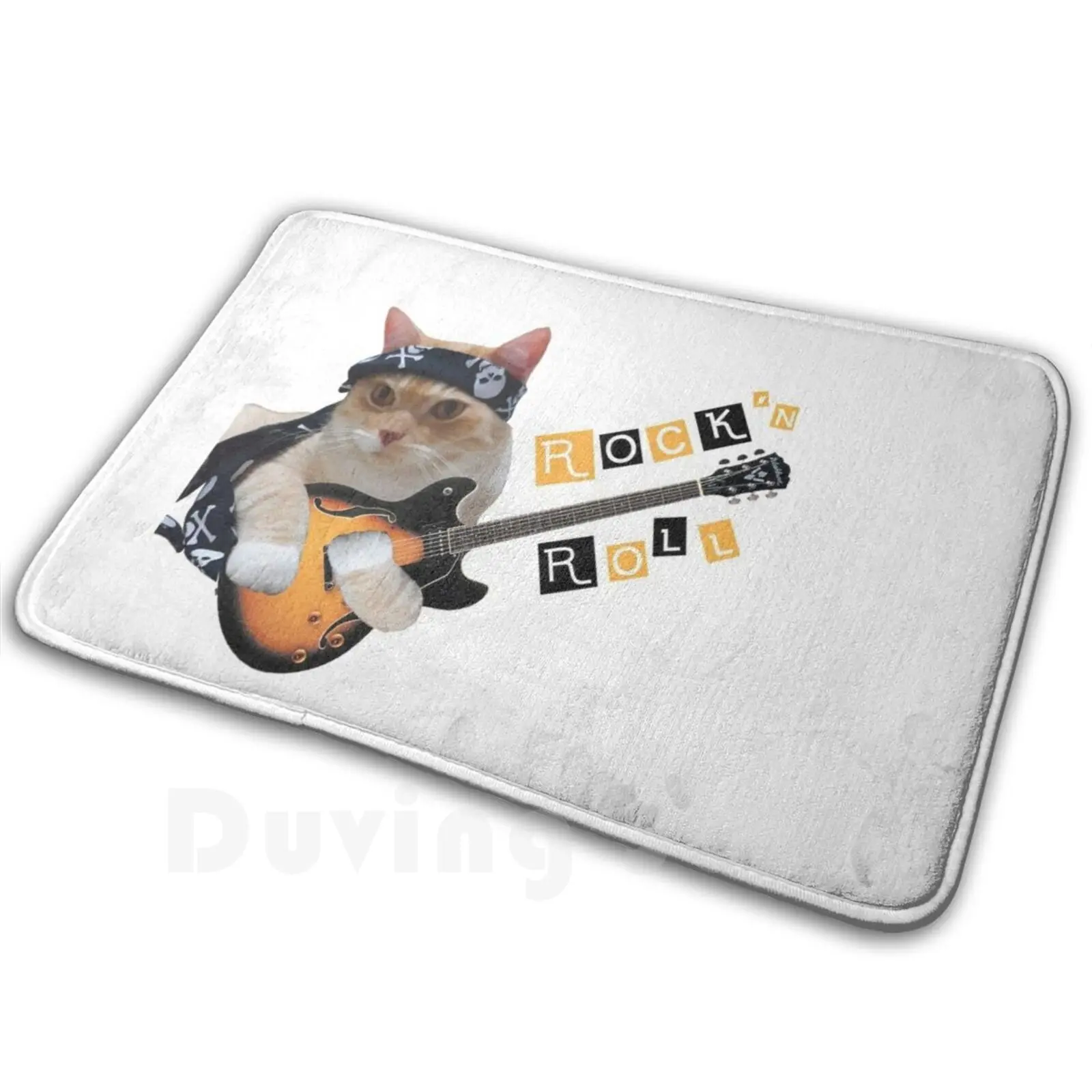 Коврик Rock'n Roll для кошек Мягкий Нескользящий ковер музыки и домашних животных