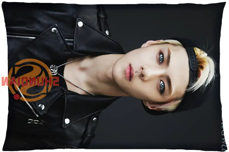 

Best Nice Custom exo sehun Decorative Pillowcase 45x35cm(One Side) Rectang Zipper Print Throw Pillowcase Cover H0228#10