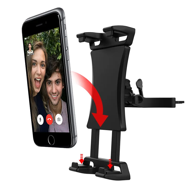 

Universal 5 - 13 inch Tablet Phone Holder Car CD Slot Bracket Mobile Phone Mount Stand For iPad Pro 10.5 12.9 Samsung iPhone 13