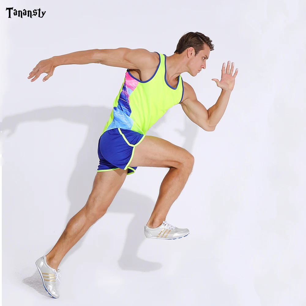 Подходит для пробежек костюм мужчин одежда занятий спортом марафон костюмы бега