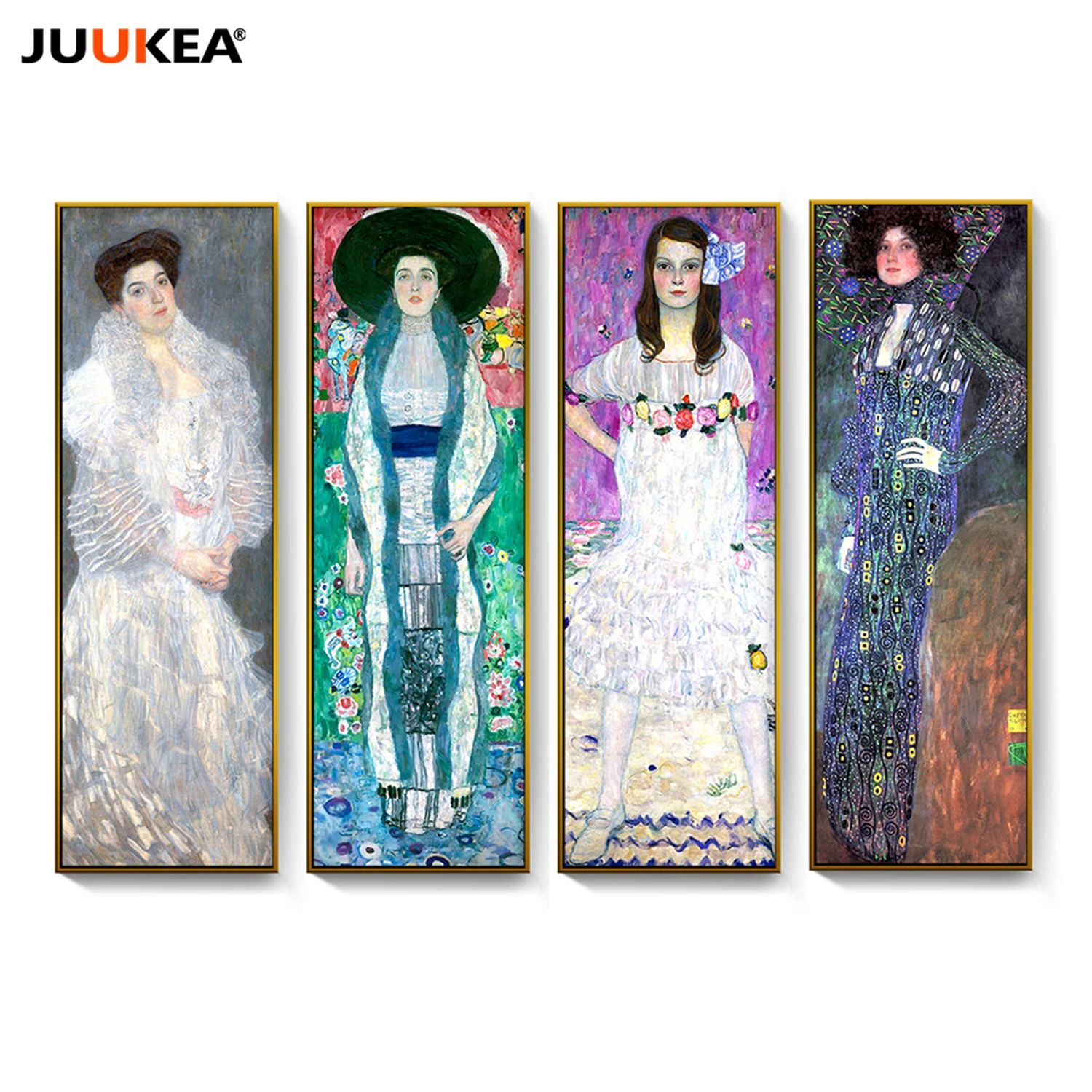 Художественное изображение Густава Климта женщина девушка группа картин на