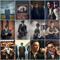 diamond painting full drills peaky blinders suit 5d diy cillian murphy godfather embroidery mosaic portrait home decorations