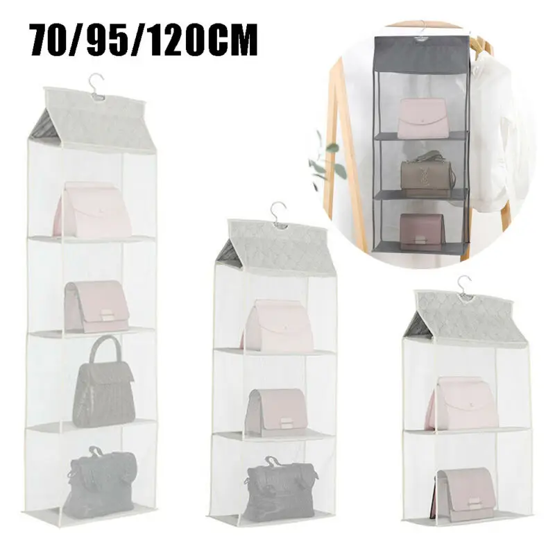 2/3/4 слоев подвесная сумка для кошелька односторонняя прозрачная держатель