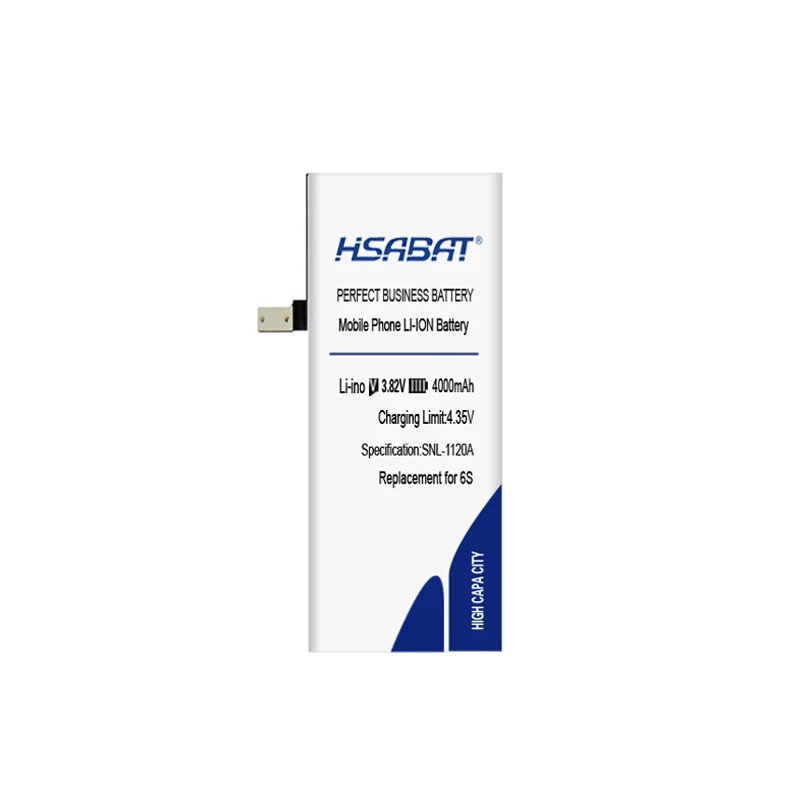 for 6S 4000mAh HSABAT аккумулятор высокой емкости для iphone 5 для iphone 5S 5C 6 6S 7 Бесплатные инструменты+ наклейка - Цвет: for 6S 4000mAh