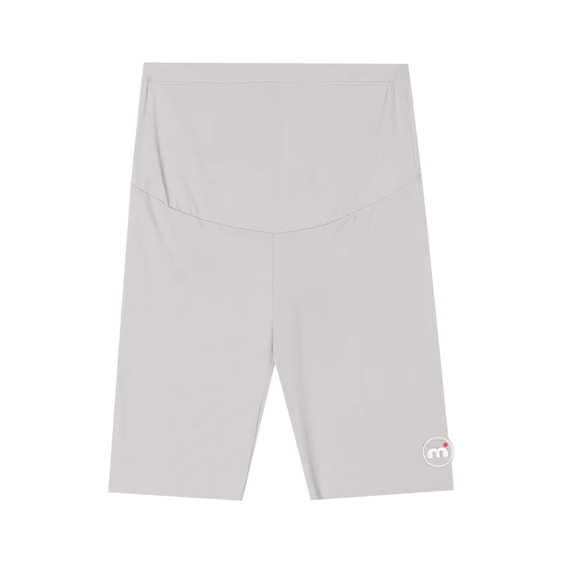 

1002# Ice Feel Cool Thin Maternity Short Legging Sports Casual Elastic Waist Belly Skinny Yoga Pants Clothes for Pregnant Women