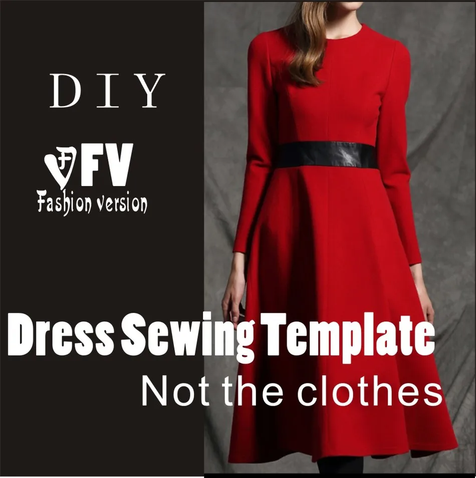 Платья шаблон для шитья резки Рисунок одежда &quotсделай сам&quot (в продаже не