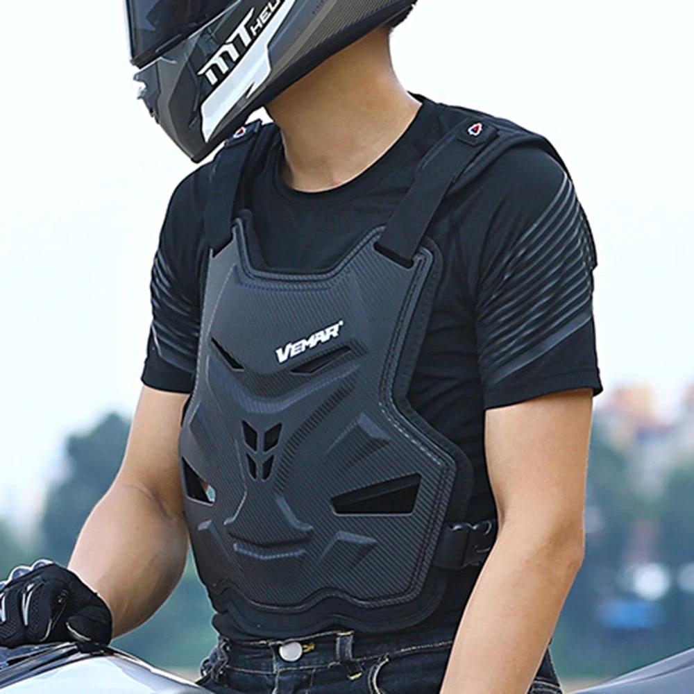 

Motorcycle Body Armor Men Motocross Riding Vest Clothing Chest Back Protector Off-Road Racing Jacket Motorbike Protective Gear