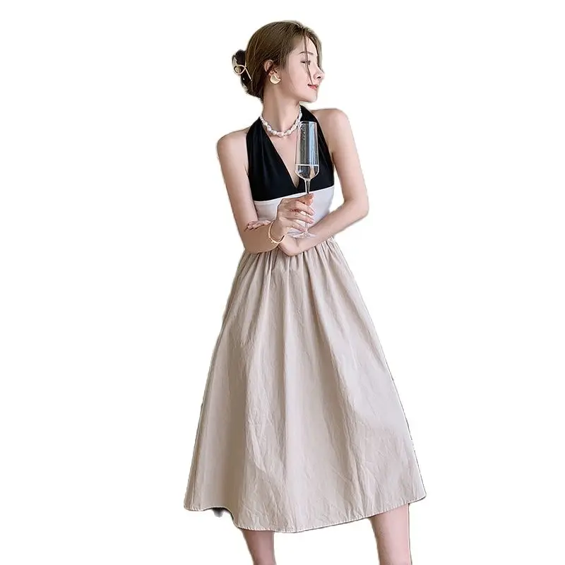 

Sexy Halter Dress Women Vestidos Verano 2022 Mujer