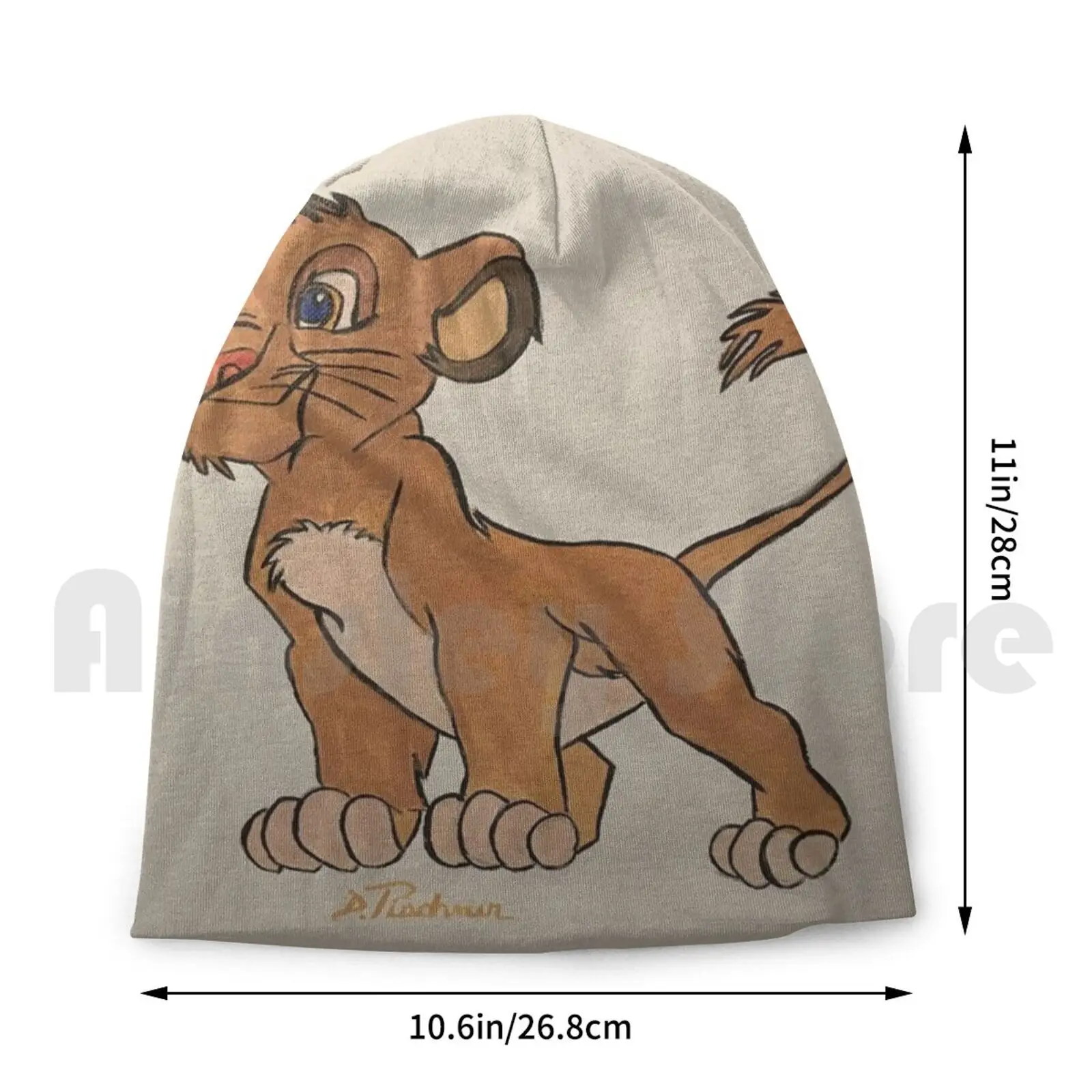 Шапка-бини Simba вязаная шапка в стиле хип-хоп | Аксессуары для одежды