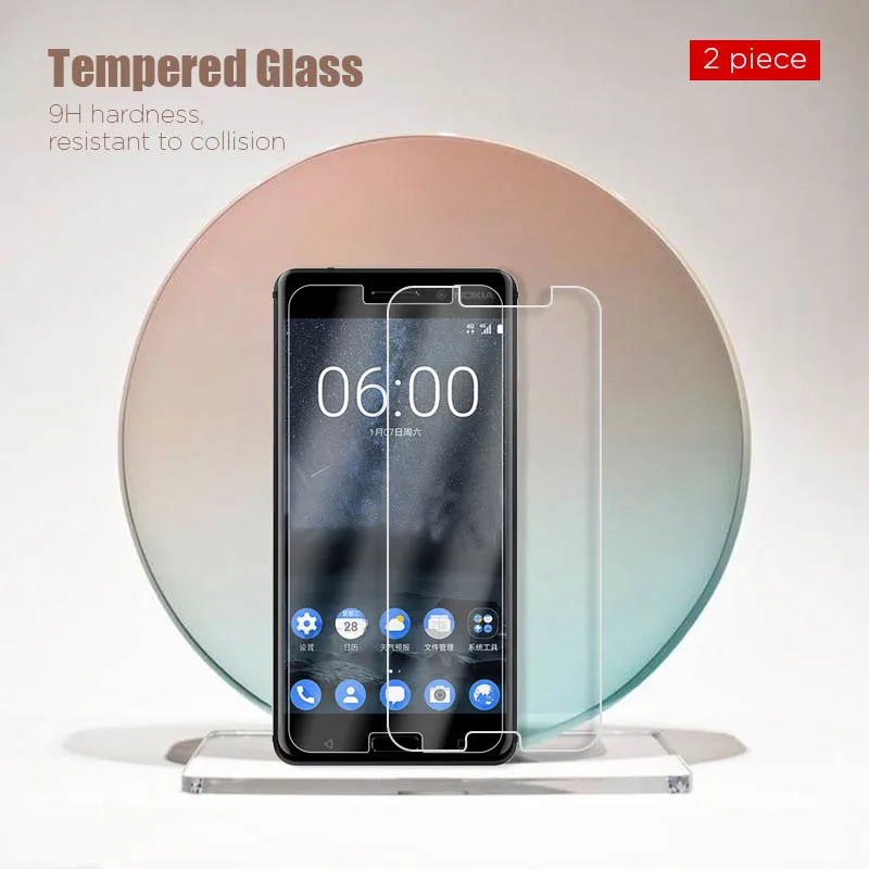 1/2 шт прозрачное закаленное стекло для Nokia Lumia 950 640 635 630 535 530 520 твердое Защитное X2 XL