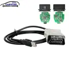 ELS27 V2.3.8 FORScan зеленая печатная плата PIC24HJ128GP + FTDI Mircochip Многоязычная работа с ELM327 J2534 Pss-Thru для FORD, Mazda