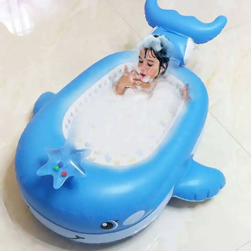 Кит детский надувной бассейн Ванна Piscina Портативный Крытый мяч для водной игры