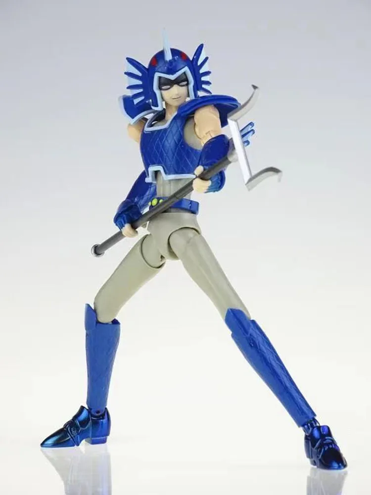 

Action Figure Temple Model Saint Seiya Model Saint Myth Cloth Sea Fighter EX Mixed Soldier Minion WithThree Weapons