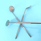 Стоматологическое зеркало для рта, многофункциональная проверка наращивания ресниц, из нержавеющей стали, отбеливание зубов, чистый ротовой инструмент для ресниц