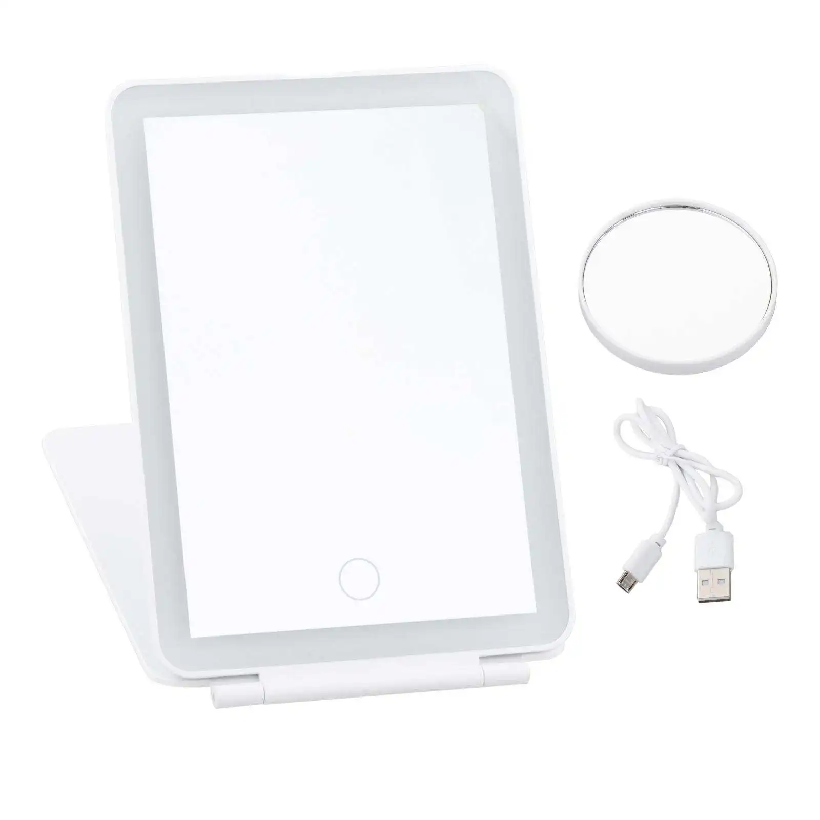 Зеркало для макияжа с подсветкой и 10-кратным увеличением | Красота здоровье