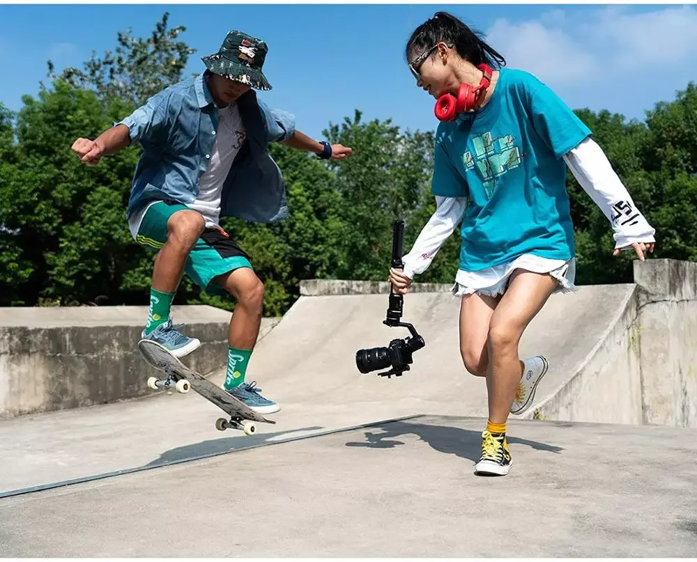 FEIYUTECH AK2000C камера стабилизатор складной Release Plate DSLR Стабилизатор 3 оси камеры Gimbal