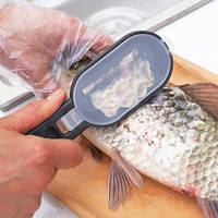 fish scale scraper seafood fishing scale brush scraping tool fish scale wipe off fast remove knife fish cleaning peeler