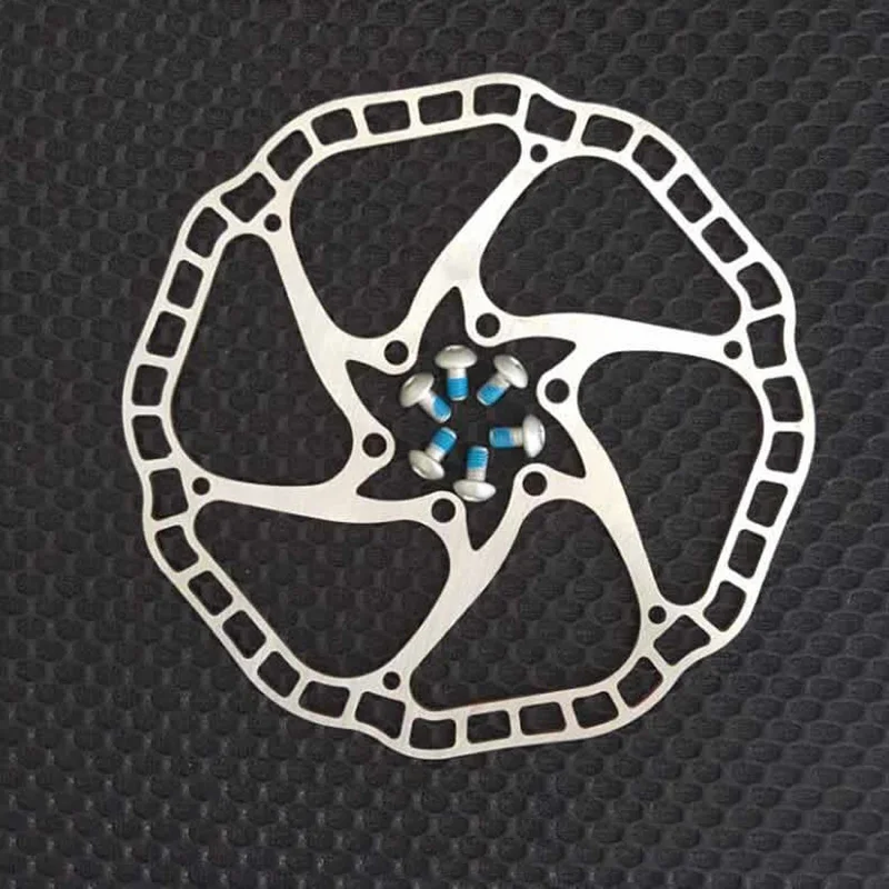 

160mm Rotors Ultra-light Bicycle Hydraulic Disc Brake Rotors MTB Bike Road Racing Bike Brake Disc Rotor 160mm 44mm with 6 Bolts