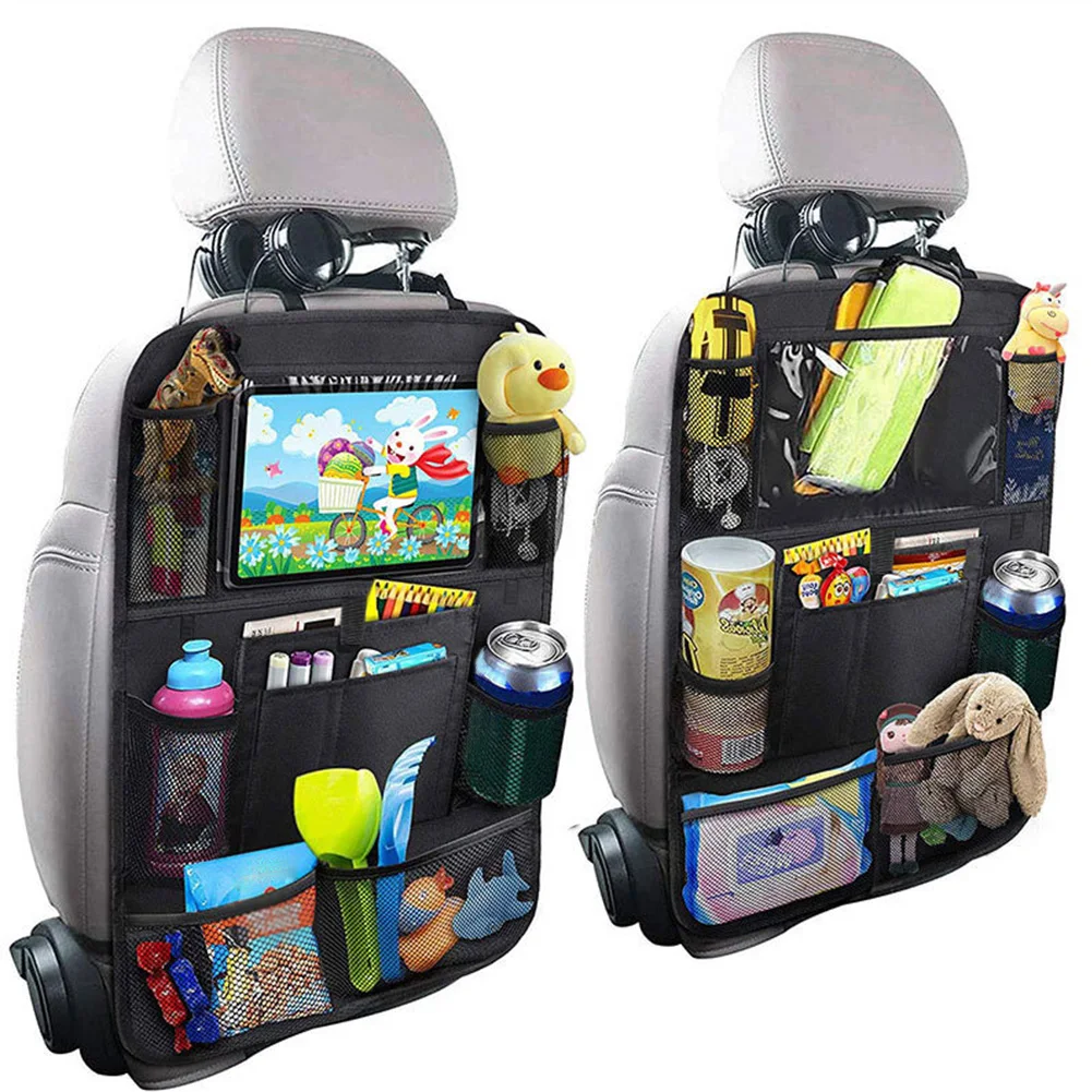

Car Seat Storage Bag Seat Back Hanging Bag Mesh Organizer for Small Items Useful Car Interior Accessories