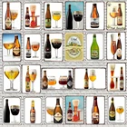 Бельгийские винные вывески, металлическая винтажная настенная панель, домашнее искусство, ретро-декор для ресторана, размеры 30x20 см