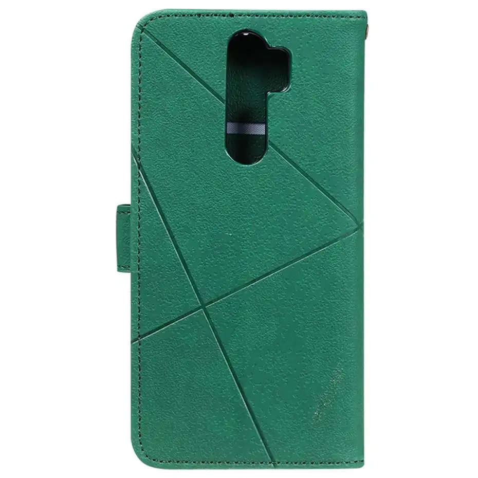 Кожаный чехол-книжка с 3D ромбовидным узором для Xiao mi A3 CC9 E 9 Lite Red Note 8 7 Pro