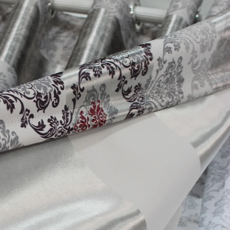 Европейские шторы для гостиной столовой спальни современные минималистичные