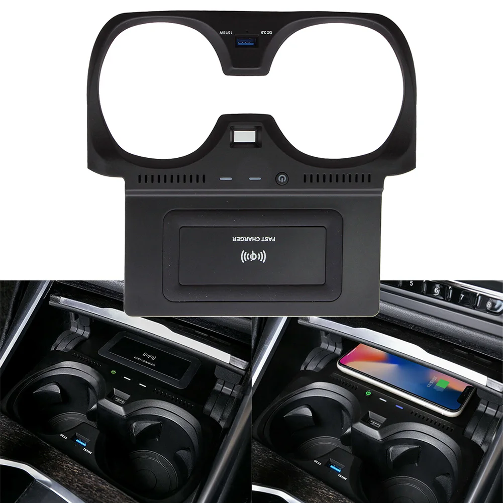 Автомобильное зарядное устройство беспроводная панель для быстрой зарядки