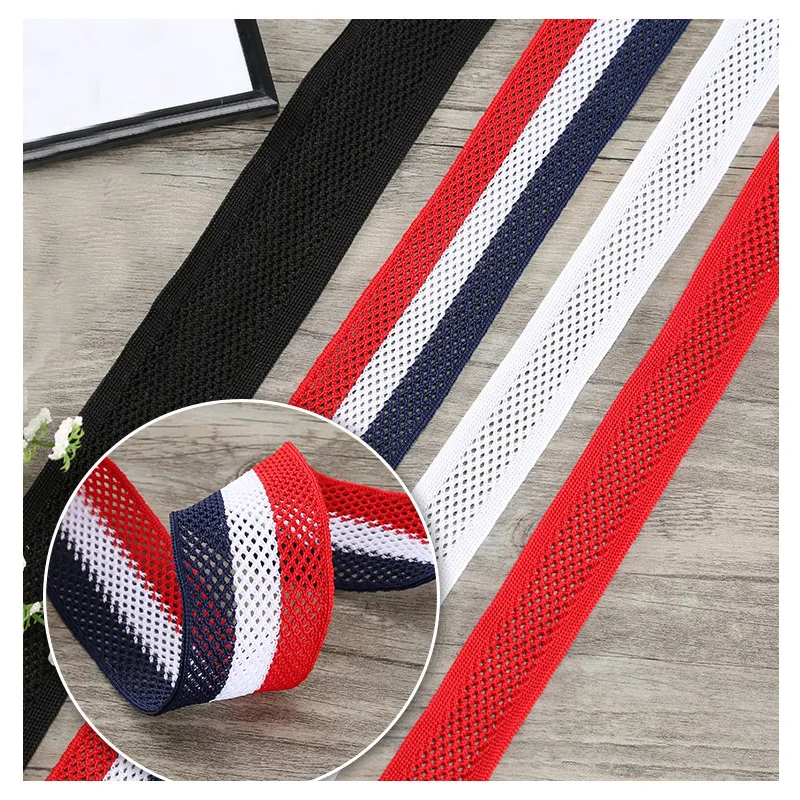 5M 25mm Striped ribbon garment decorative accessories with color stripes | Дом и сад