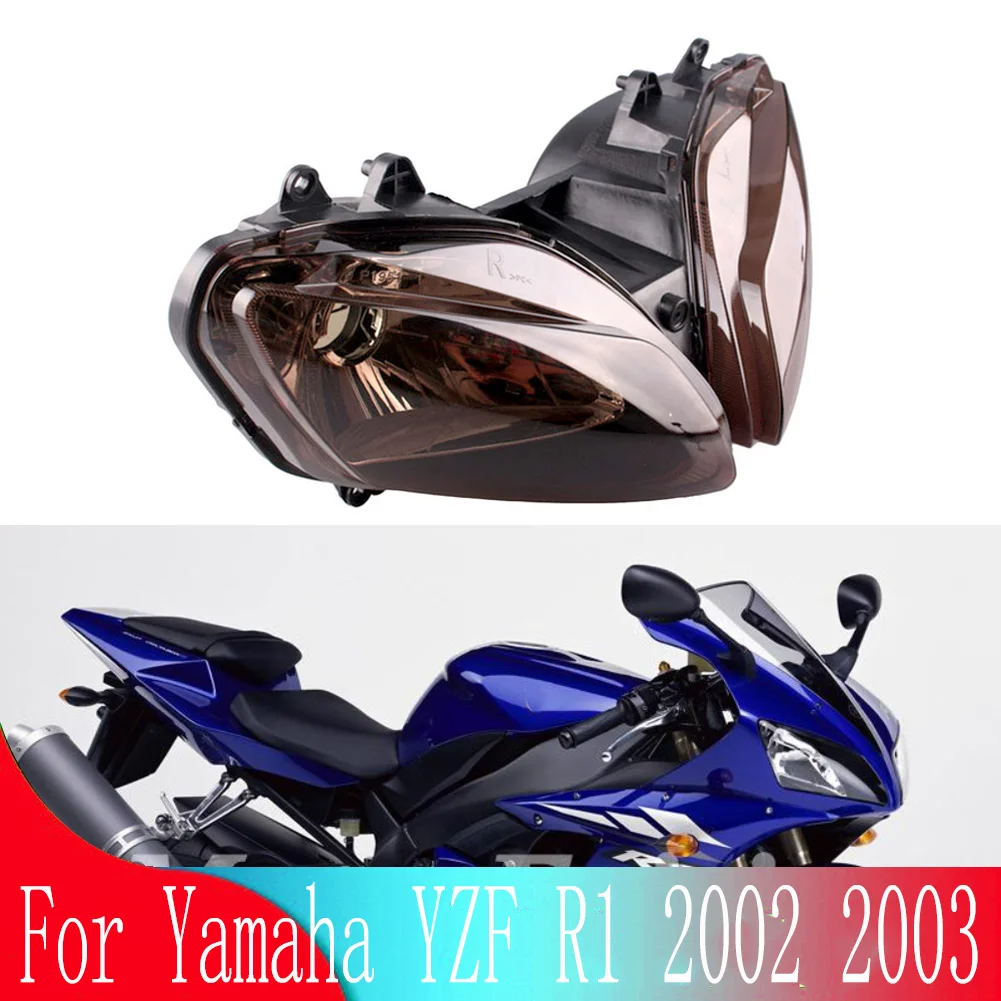 Для Yamaha 1000 YZF-R1 2002 2003 YZFR1 Cafe Racer аксессуары для мотоциклов передняя фара налобный