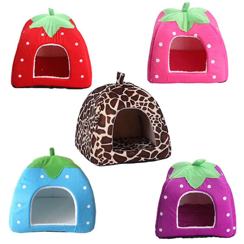 

Foldable Dog Cat Beds For Small Medium Pet Cat Bed Dogs Bed Nest House For Dog Sofa Warming Dogs House Winter Kennel cama perro