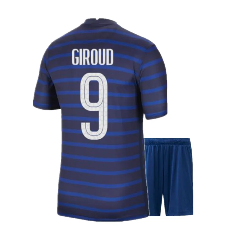 

Adult Kit 2021 France home soccer jersey MBAPPE VARANE GRIEZMANN THAUVIN KANTE POGBA 2021 Francees away set football Shirt