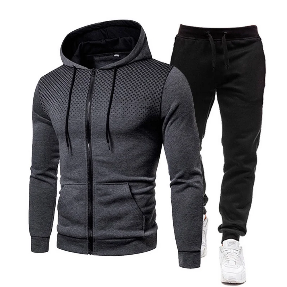

Men's hoodie, pants, spring and autumn band, sweatshirt, sweatpants, fashion suit, street style, trendy jogging suit