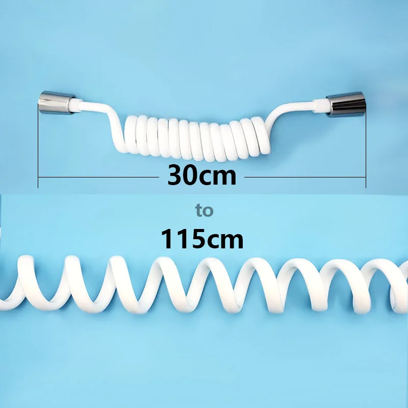 Wasourlf Туалет ручной опрыскиватель для Биде набор душевых шлангов белый Т-адаптер