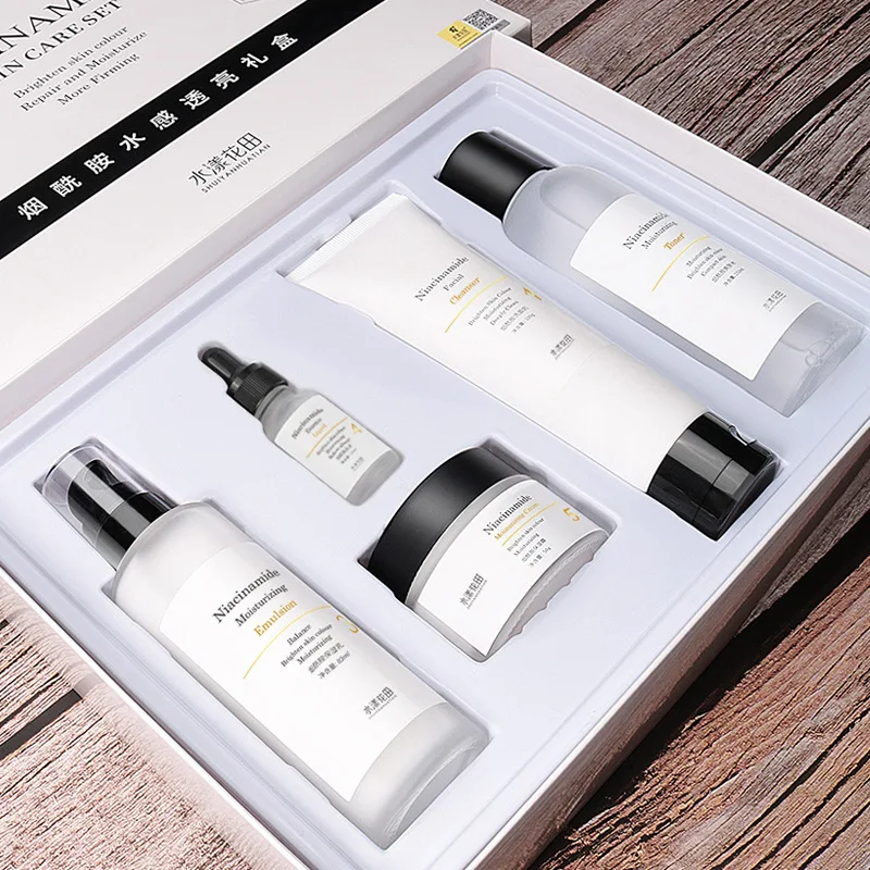 Niacinamide набор для ухода за лицом косметическое средство умывания эмульсия тонера